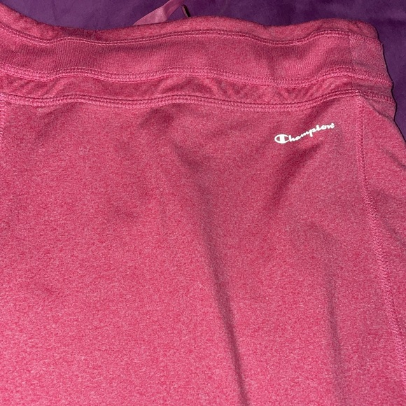 PINK ladies like new Champion workout straight leg cropped length size large - Picture 7 of 7